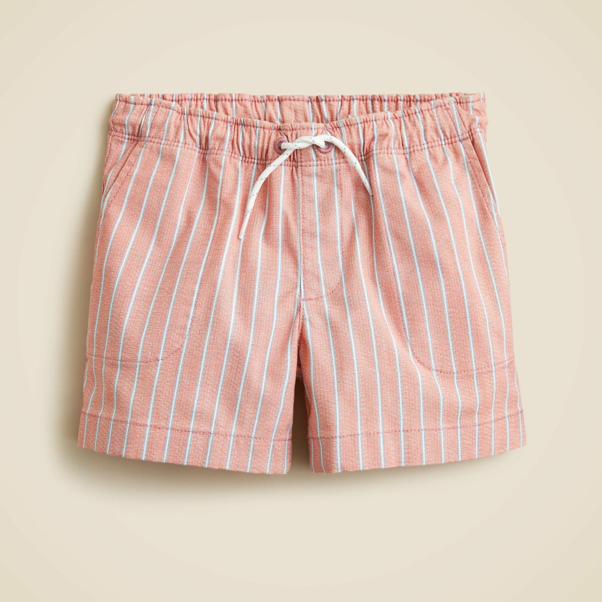 Kids Kids' tech oxford dock short in stripe - J.Crew
