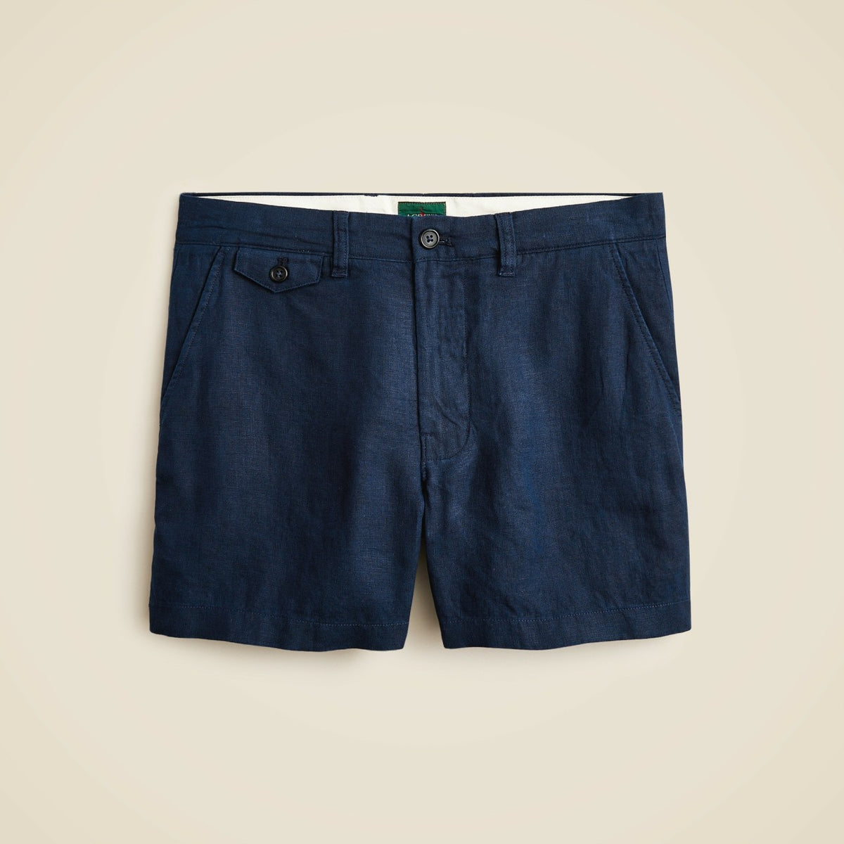 Men 5" linen short - J.Crew