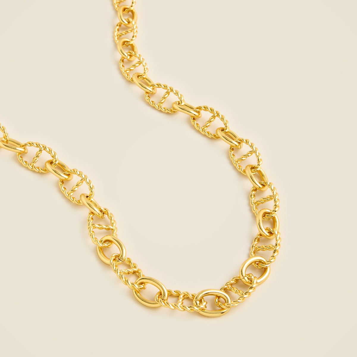 Women Rope chainlink necklace - J.Crew