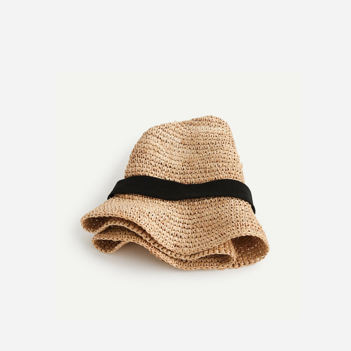 Women Packable straw hat - J.Crew