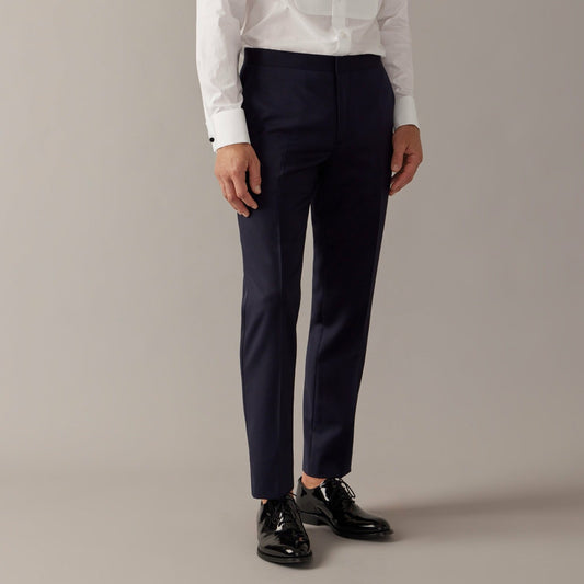 Men Ludlow Slim-fit tuxedo pant in Italian wool - J.Crew