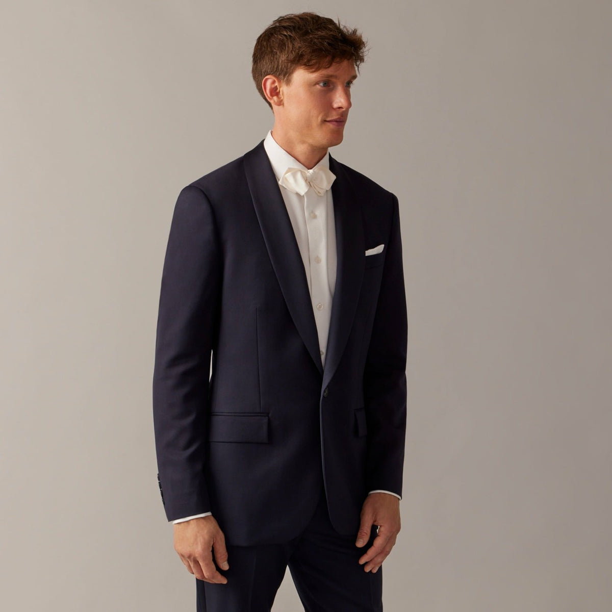 Men Ludlow Slim-fit shawl-collar tuxedo jacket in Italian wool - J.Crew
