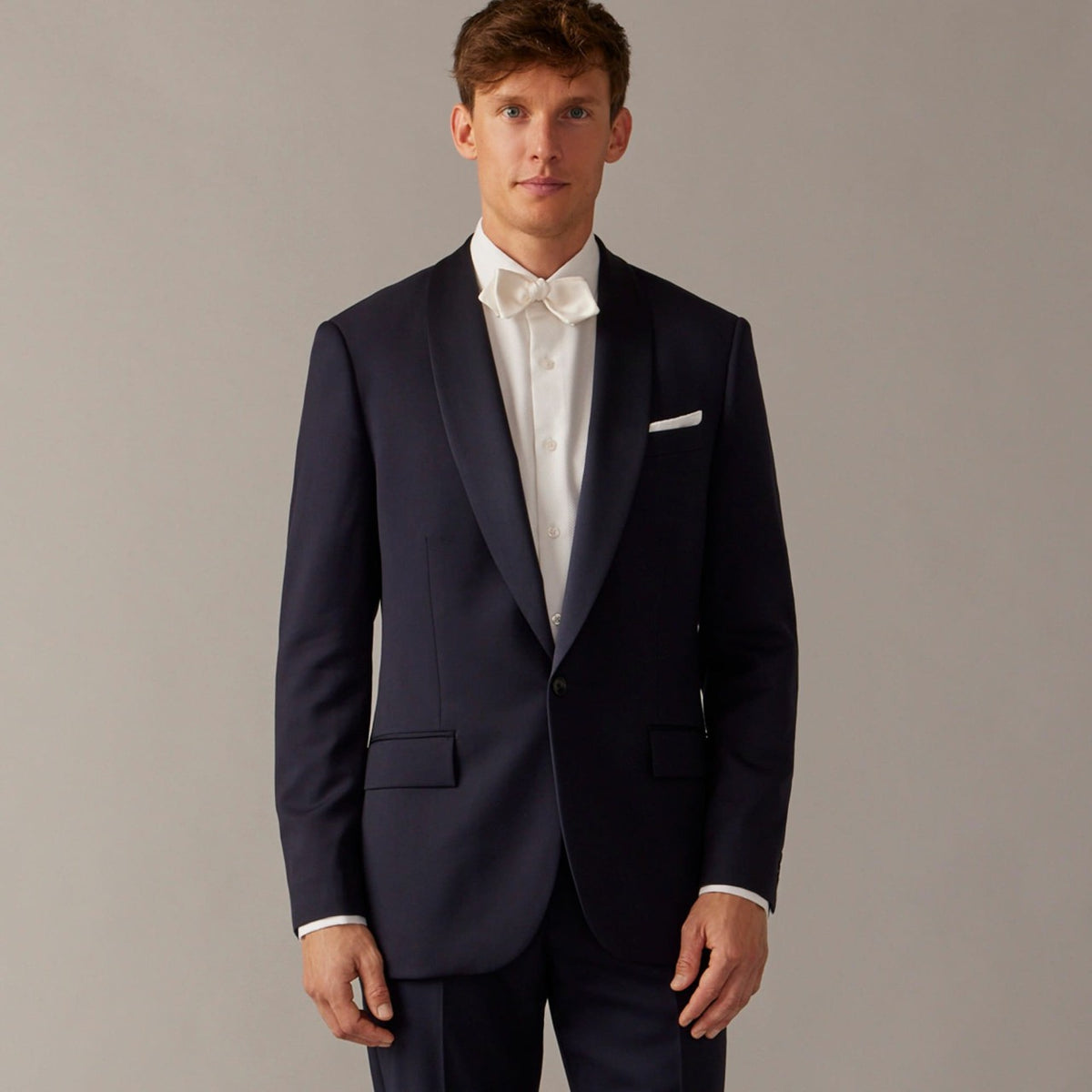 Men Ludlow Slim-fit shawl-collar tuxedo jacket in Italian wool - J.Crew