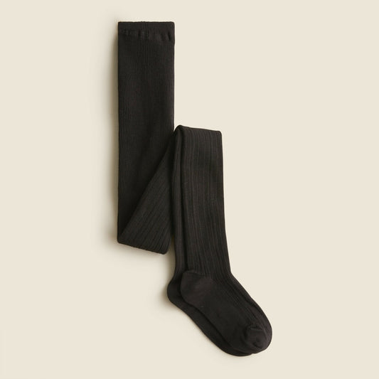 Kids Girls' ribbed tights - J.Crew