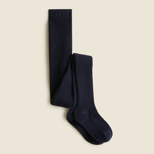Kids Girls' ribbed tights - J.Crew