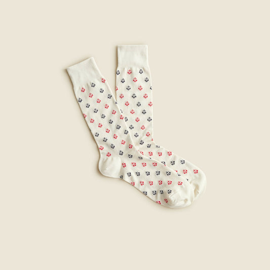 Men Anchor socks - J.Crew