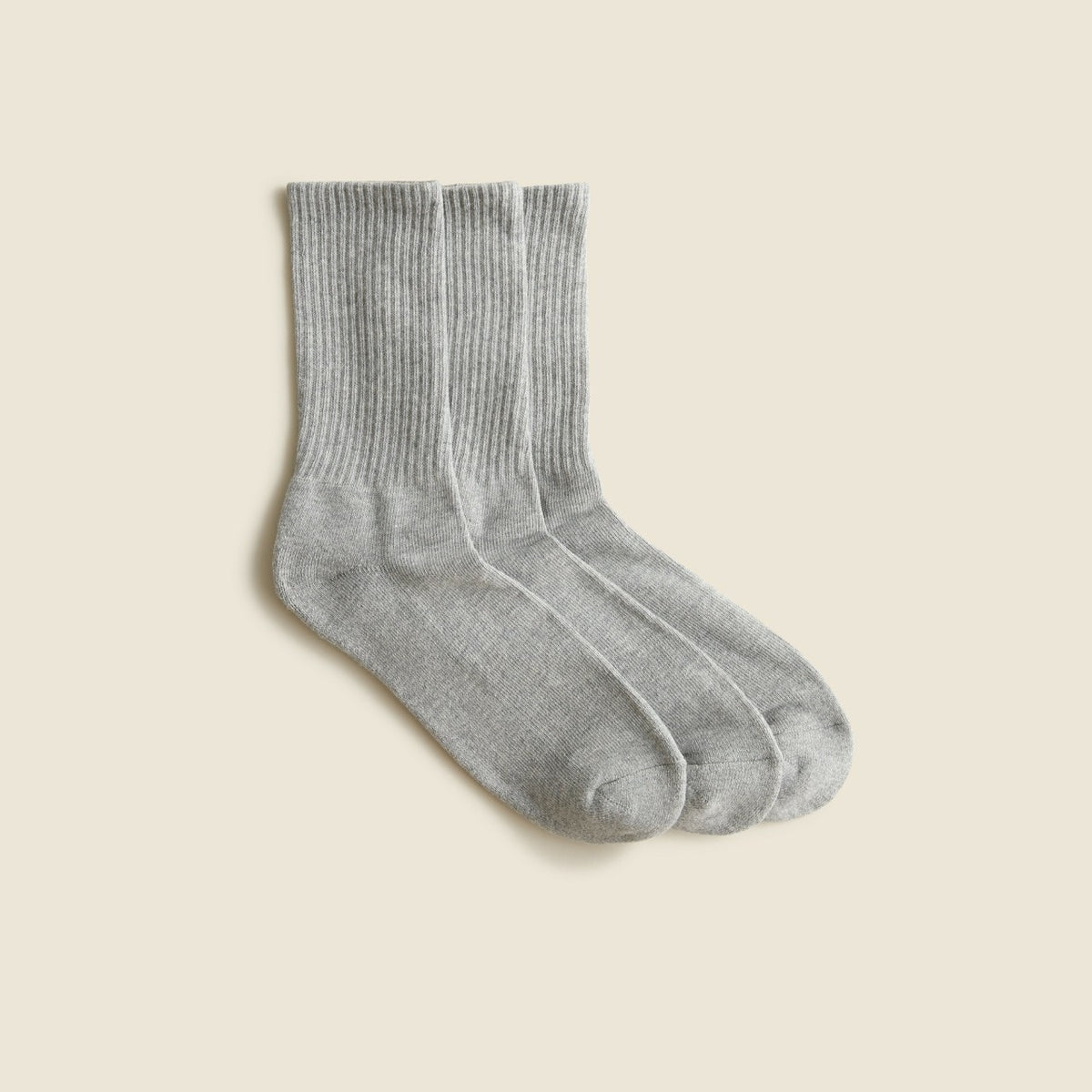 Men Athletic crew socks three-pack - J.Crew