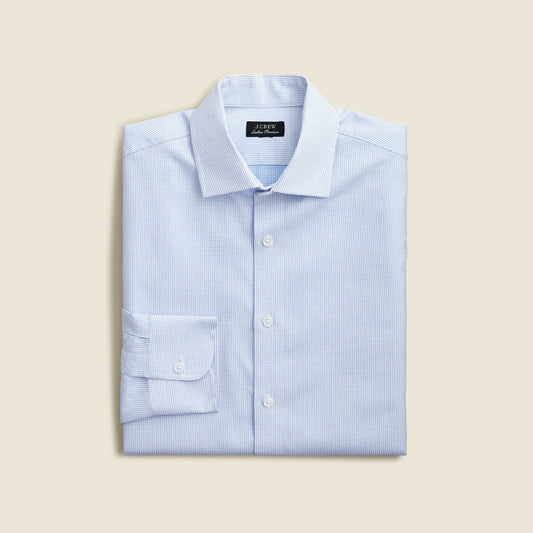 Men Slim-fit Ludlow Premium fine cotton dress shirt in dobby - J.Crew