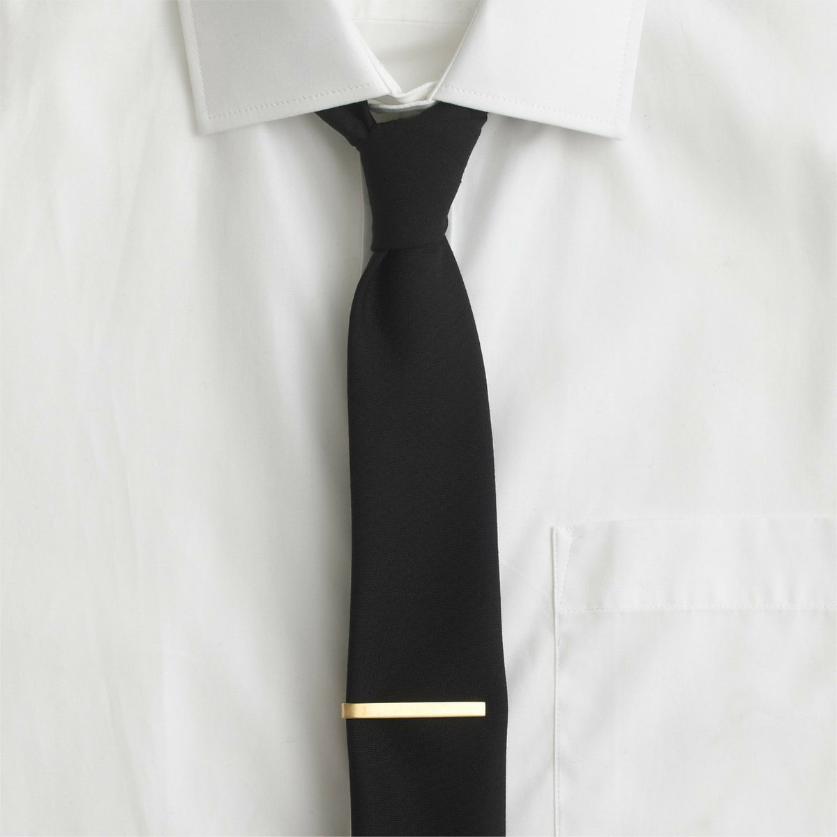 Men Brushed tie clip - J.Crew