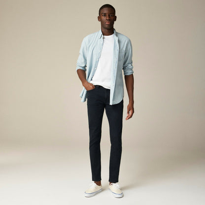 Men 250 Skinny-fit stretch jean in deep lake wash - J.Crew
