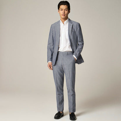 Men Ludlow Slim-fit unstructured suit jacket in Irish cotton-linen blend - J.Crew