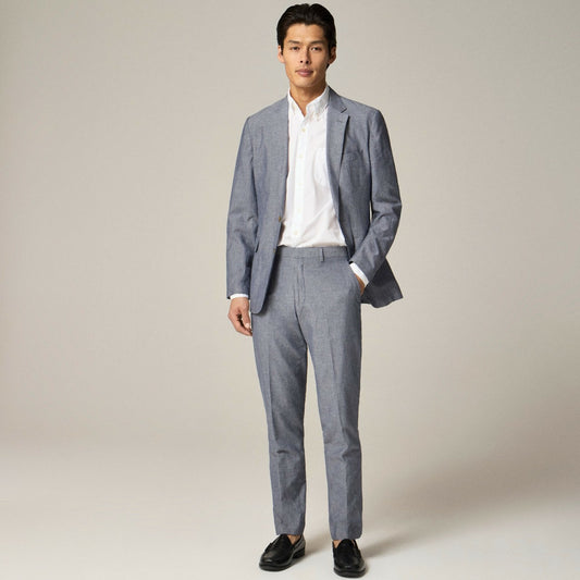 Men Ludlow Slim-fit unstructured suit jacket in Irish cotton-linen blend - J.Crew