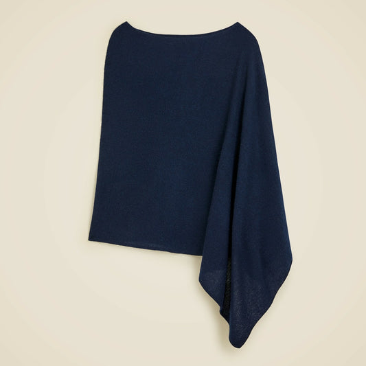 Women Cashmere-wool blend poncho - J.Crew