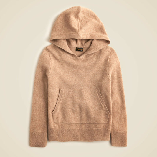 Kids Kids' cashmere pullover hoodie - J.Crew