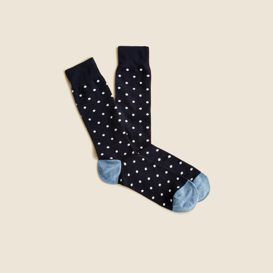 Men Small dot socks - J.Crew