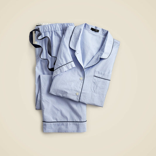 Women End-on-end cotton pajama pant set - J.Crew