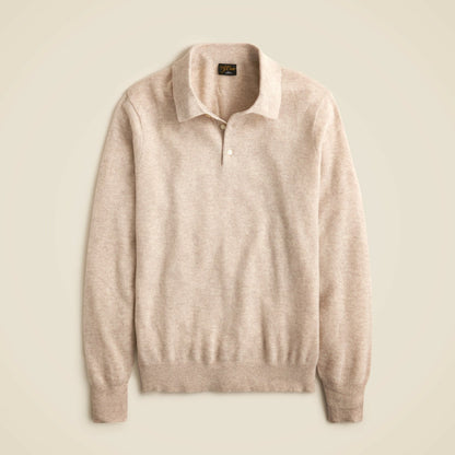 Men Cashmere collared sweater-polo - J.Crew