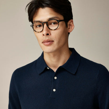 Men Cashmere collared sweater-polo - J.Crew