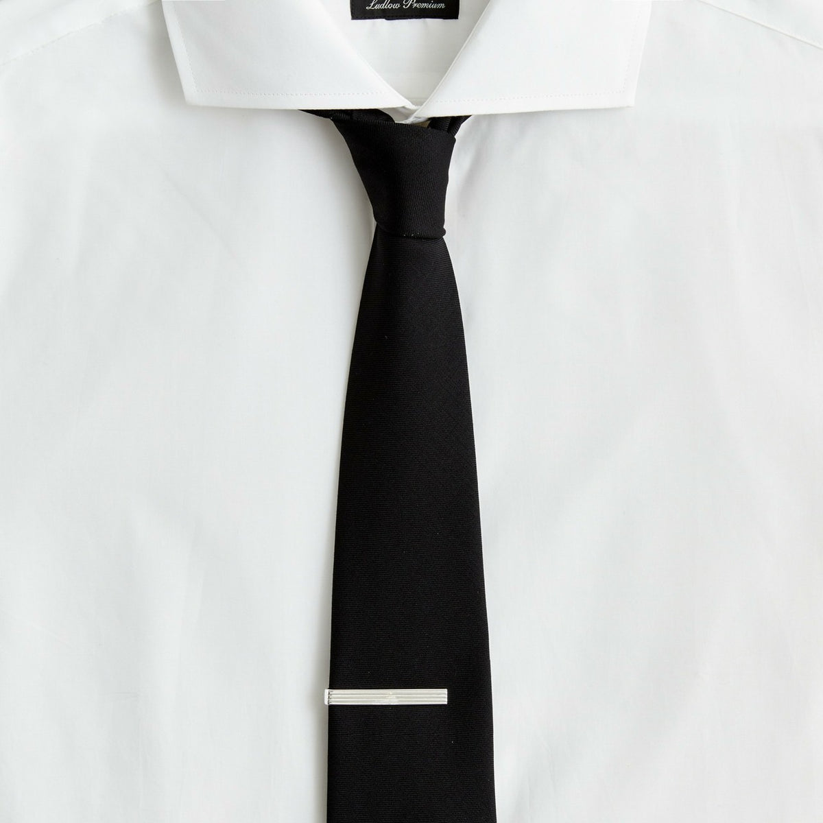 Men Sterling silver spring-loaded tie bar - J.Crew