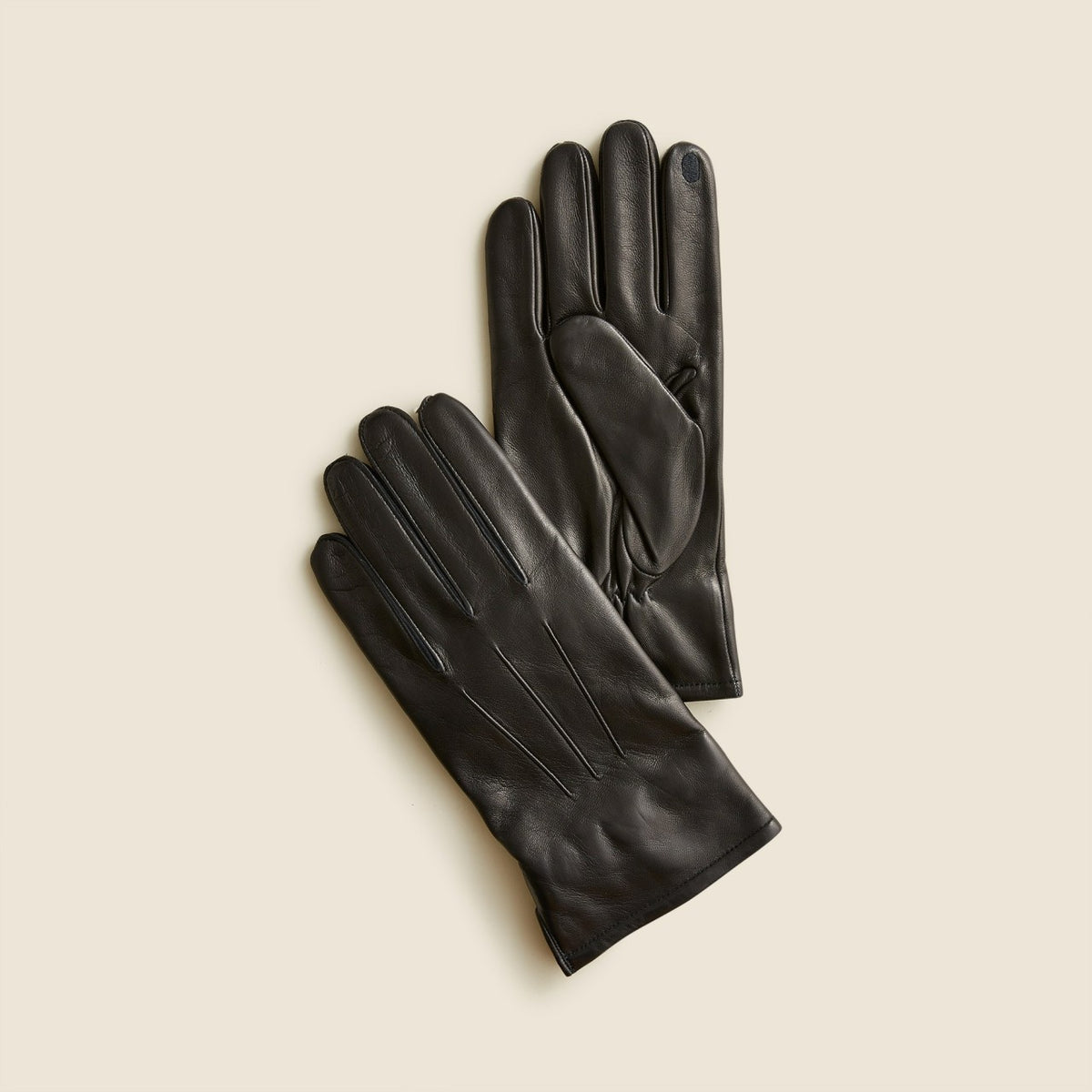 Men Cashmere-lined leather gloves - J.Crew