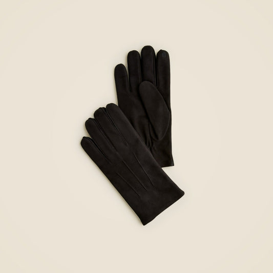 Men Cashmere-lined suede gloves - J.Crew