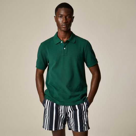 Men Classic piqu&eacute; polo shirt - J.Crew