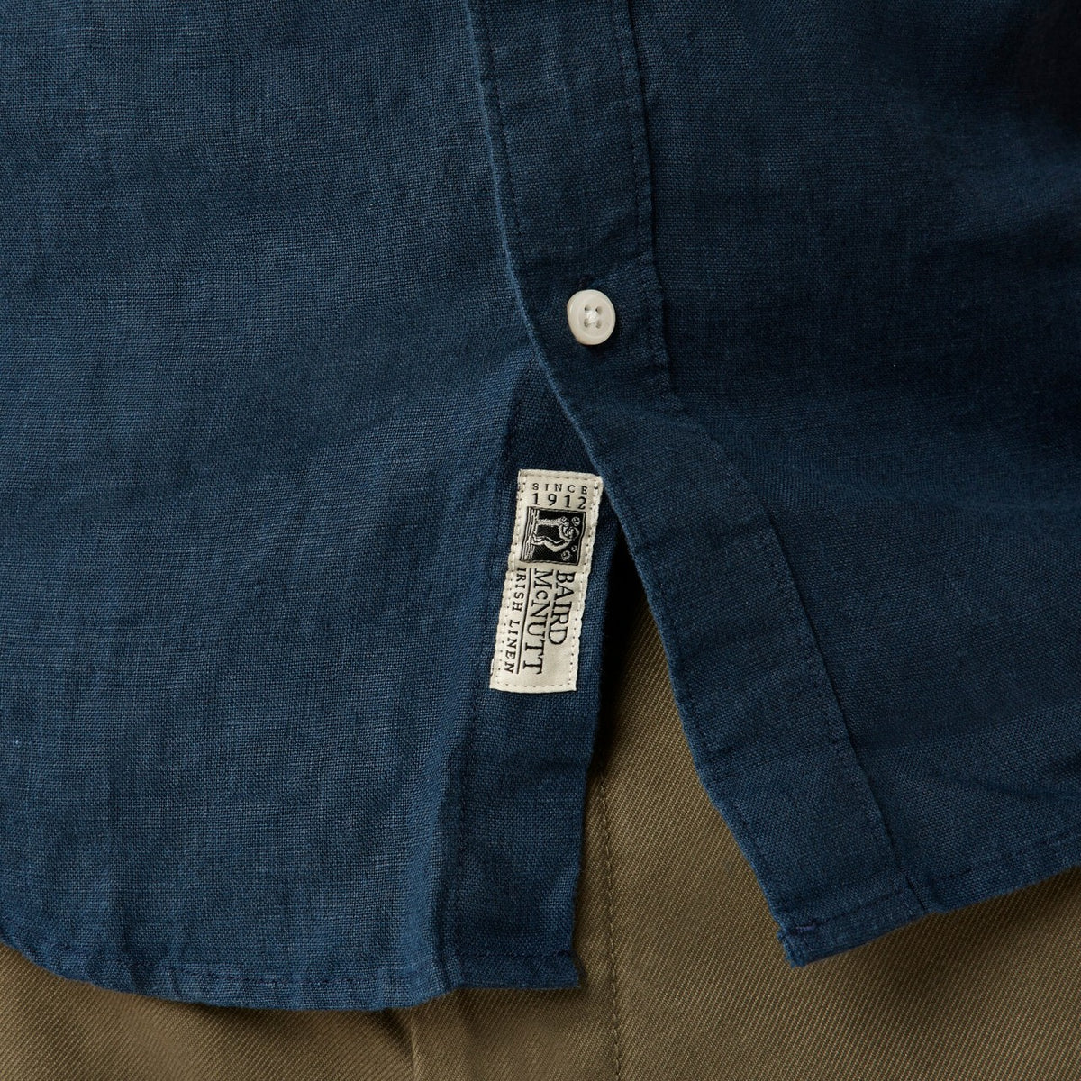 Men Short-sleeve Baird McNutt Irish linen shirt - J.Crew