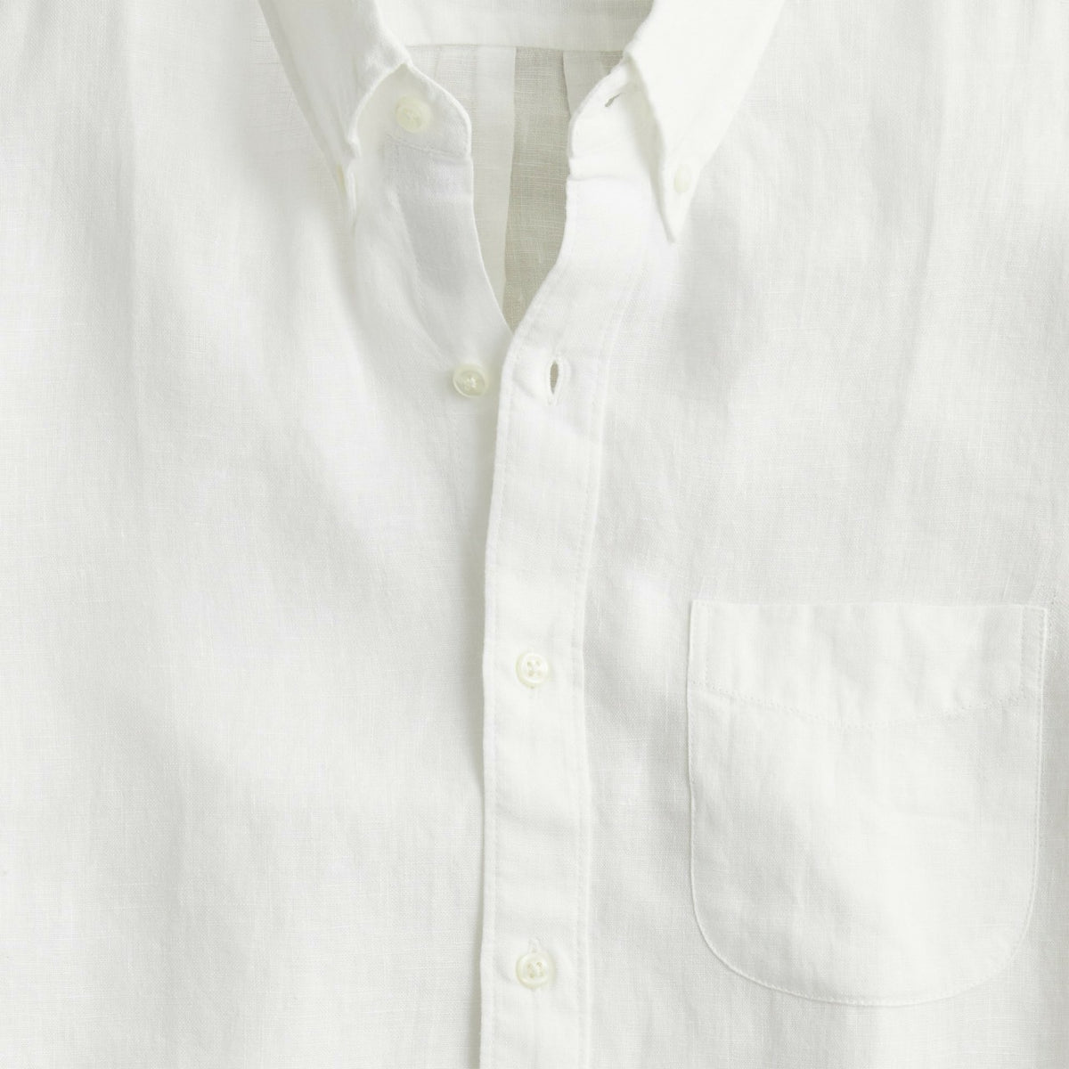 Men Short-sleeve Baird McNutt Irish linen shirt - J.Crew
