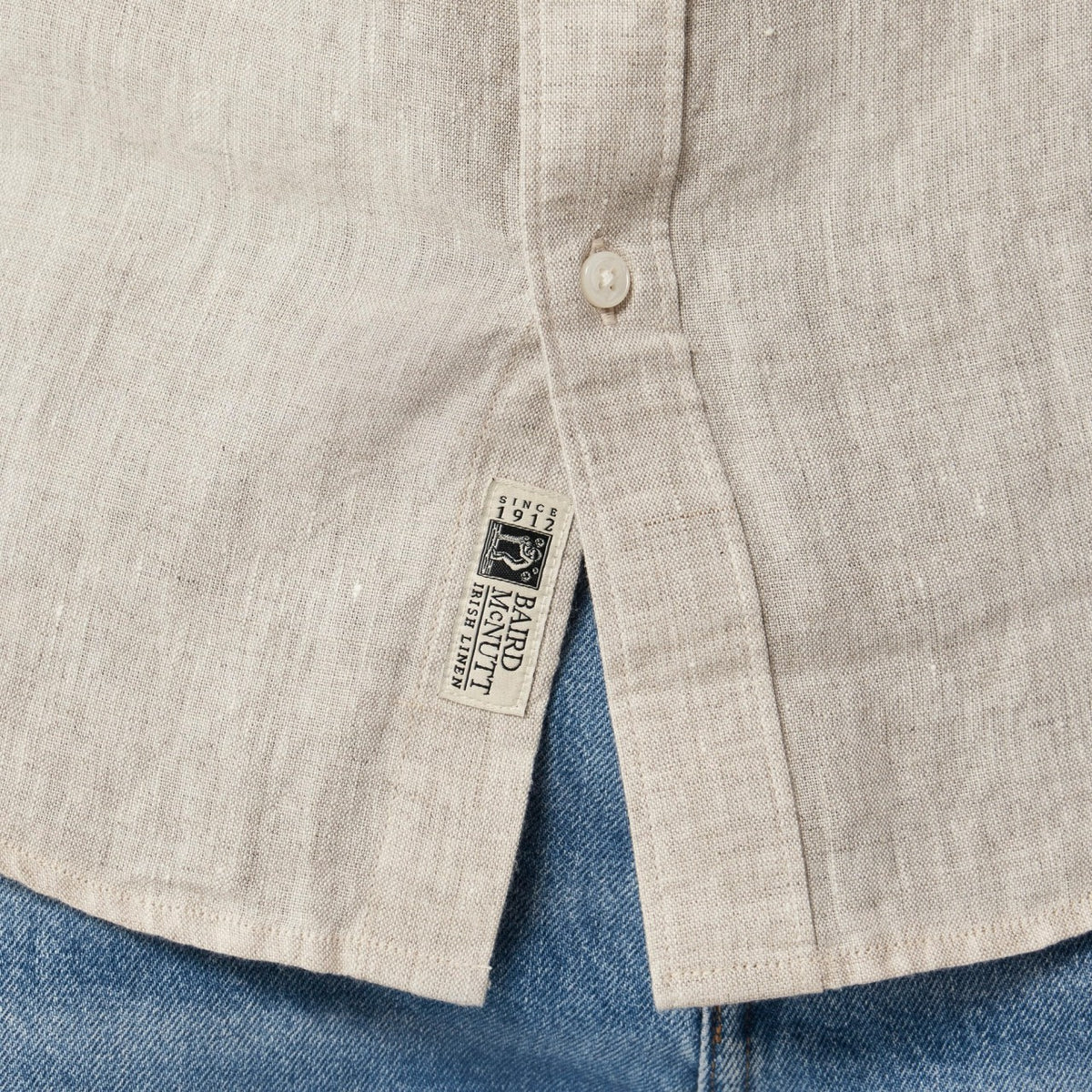 Men Short-sleeve Baird McNutt Irish linen shirt - J.Crew