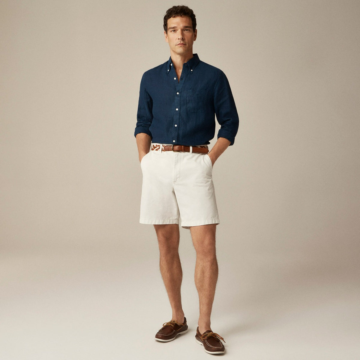 Men Baird McNutt Irish linen shirt - J.Crew