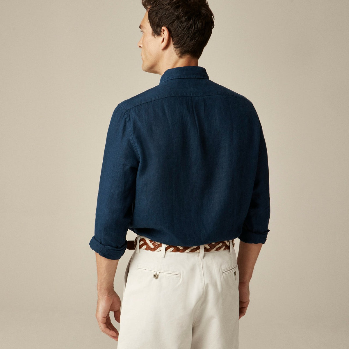 Men Baird McNutt Irish linen shirt - J.Crew