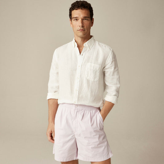 Men Baird McNutt Irish linen shirt - J.Crew