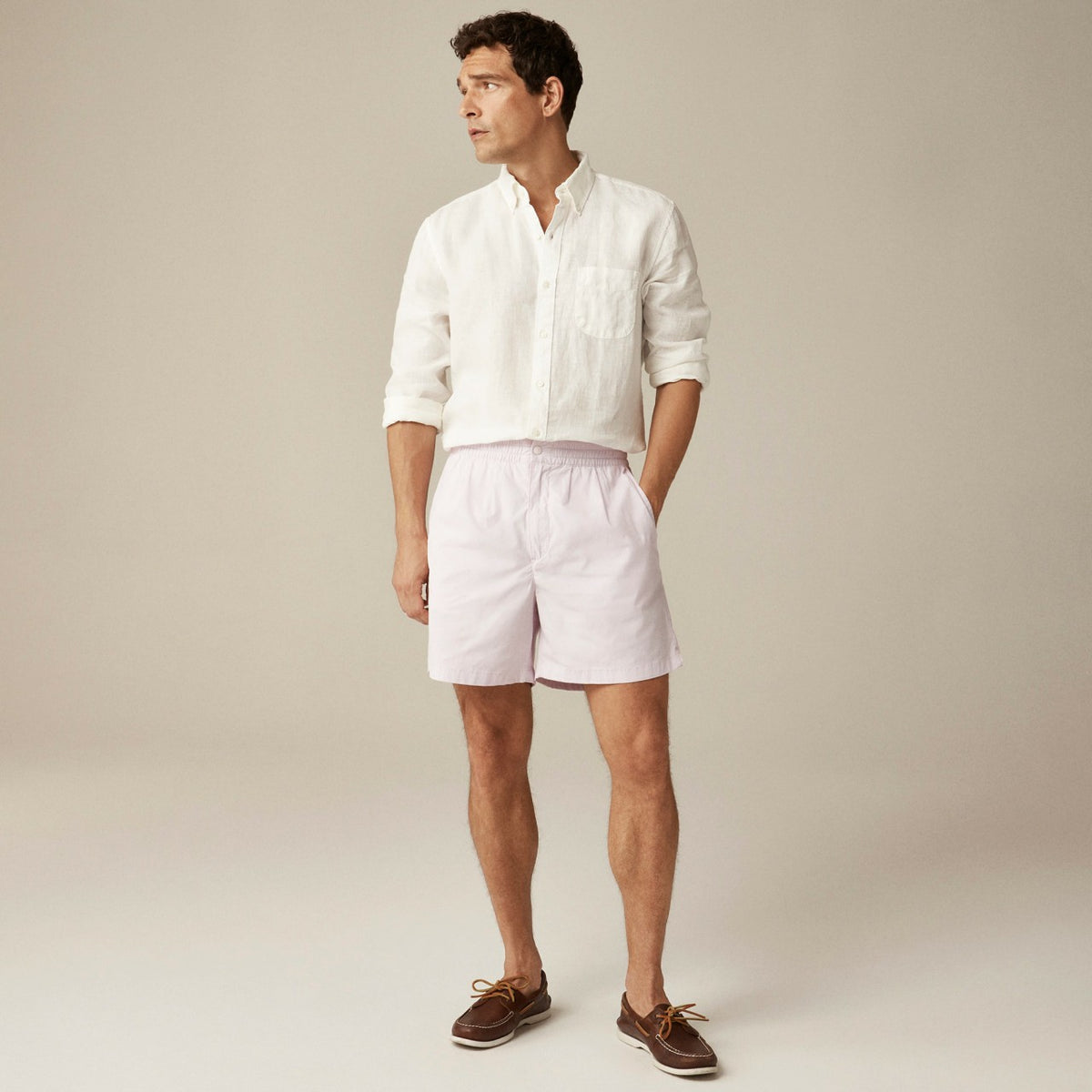 Men Baird McNutt Irish linen shirt - J.Crew