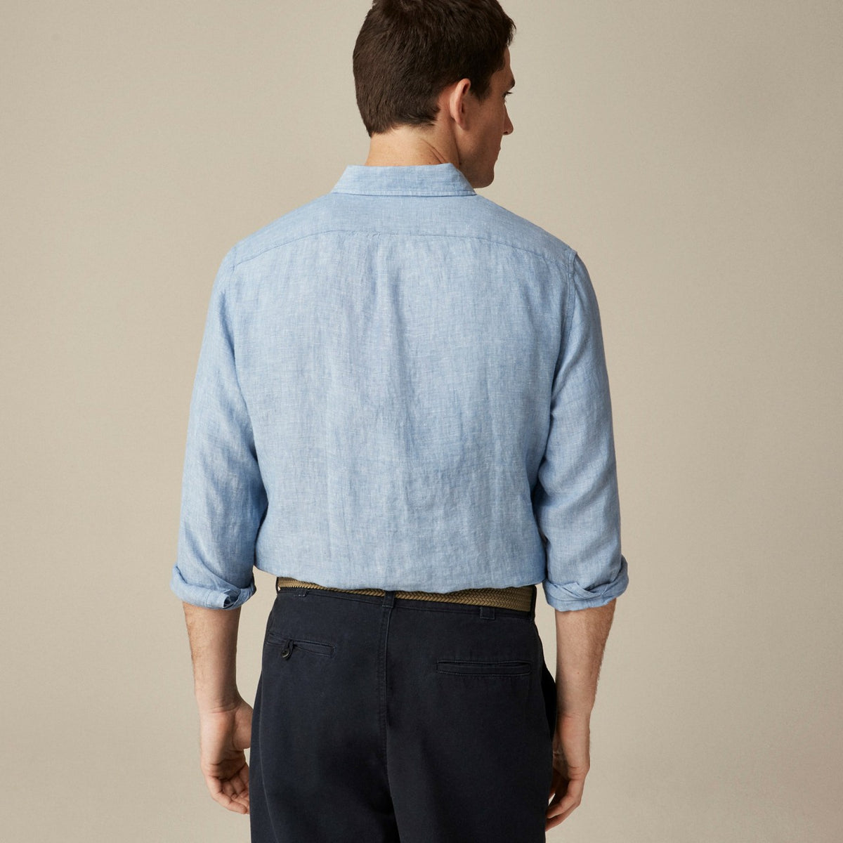 Men Baird McNutt Irish linen shirt - J.Crew