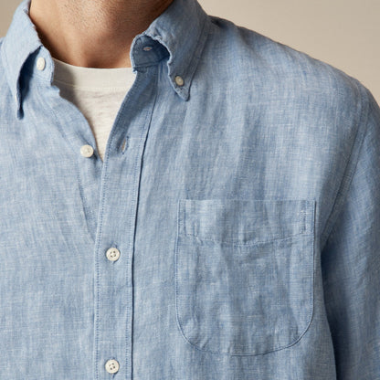 Men Baird McNutt Irish linen shirt - J.Crew