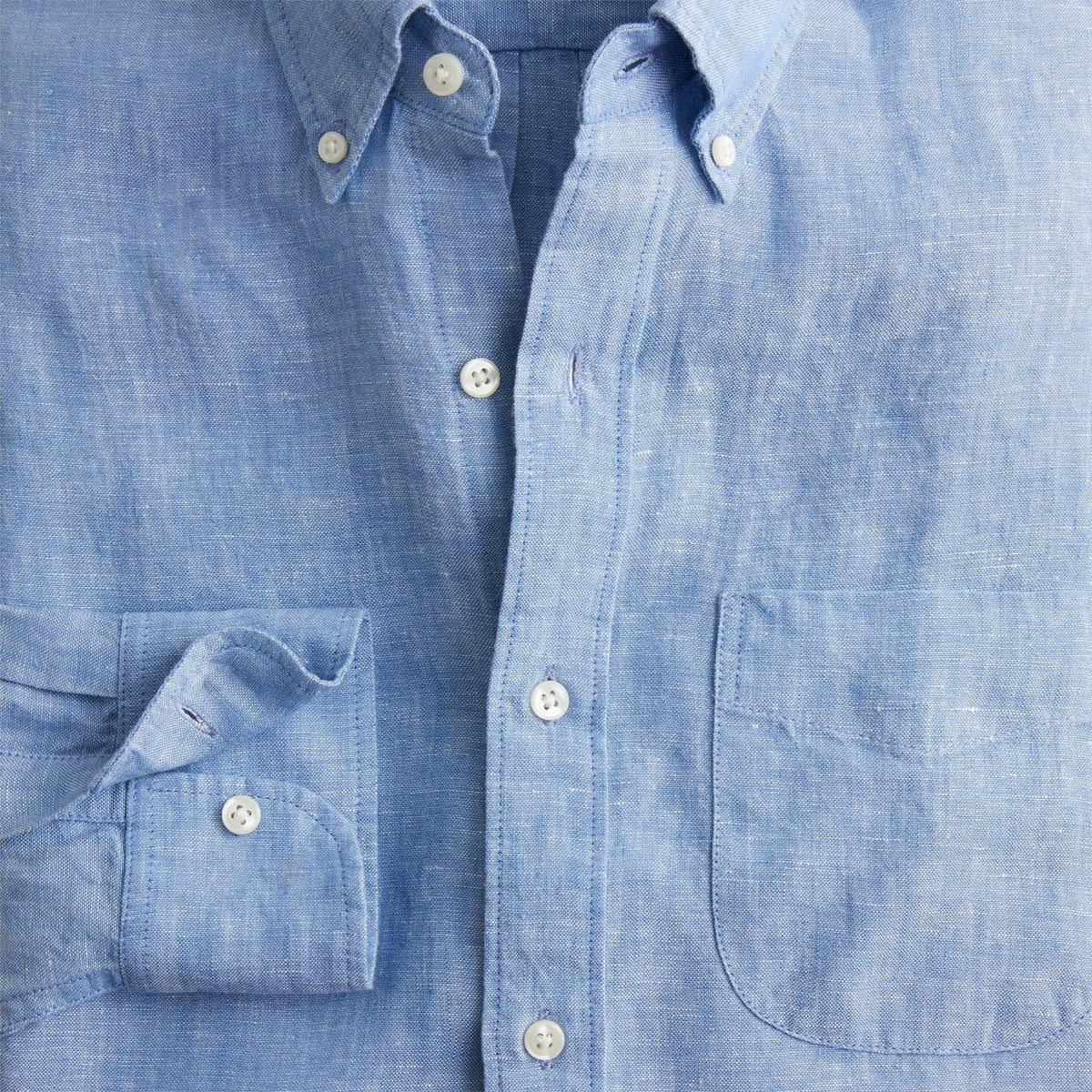 Men Baird McNutt Irish linen shirt - J.Crew