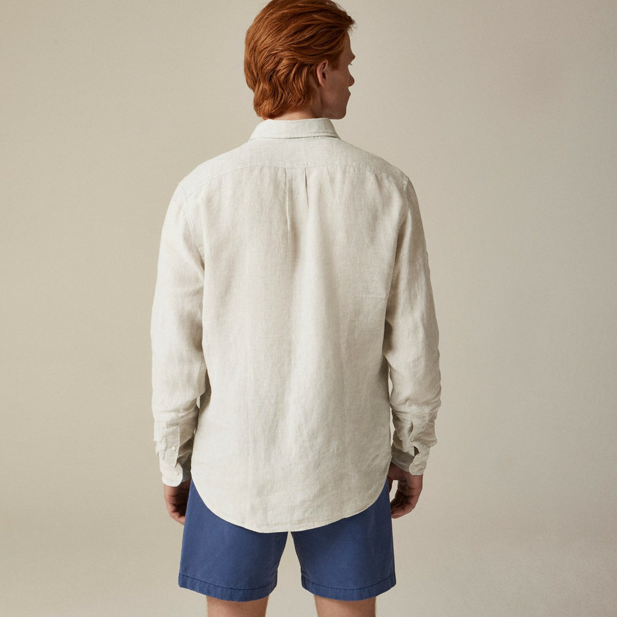 Men Baird McNutt Irish linen shirt - J.Crew