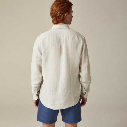 Men Baird McNutt Irish linen shirt - J.Crew