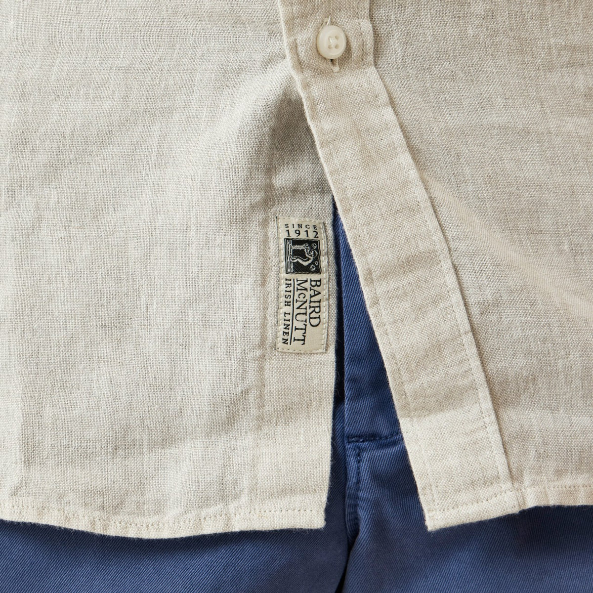 Men Baird McNutt Irish linen shirt - J.Crew