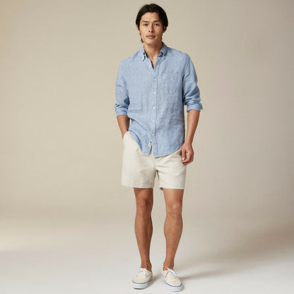 Men Baird McNutt Irish linen shirt - J.Crew