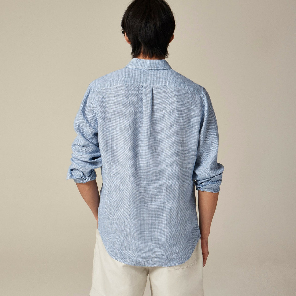 Men Baird McNutt Irish linen shirt - J.Crew