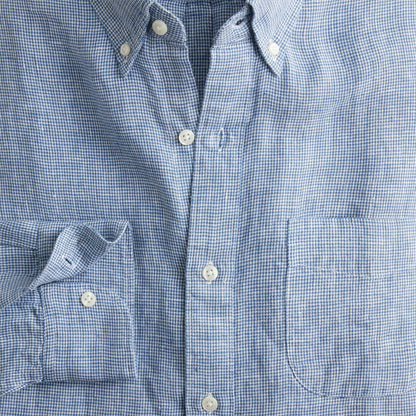 Men Baird McNutt Irish linen shirt - J.Crew