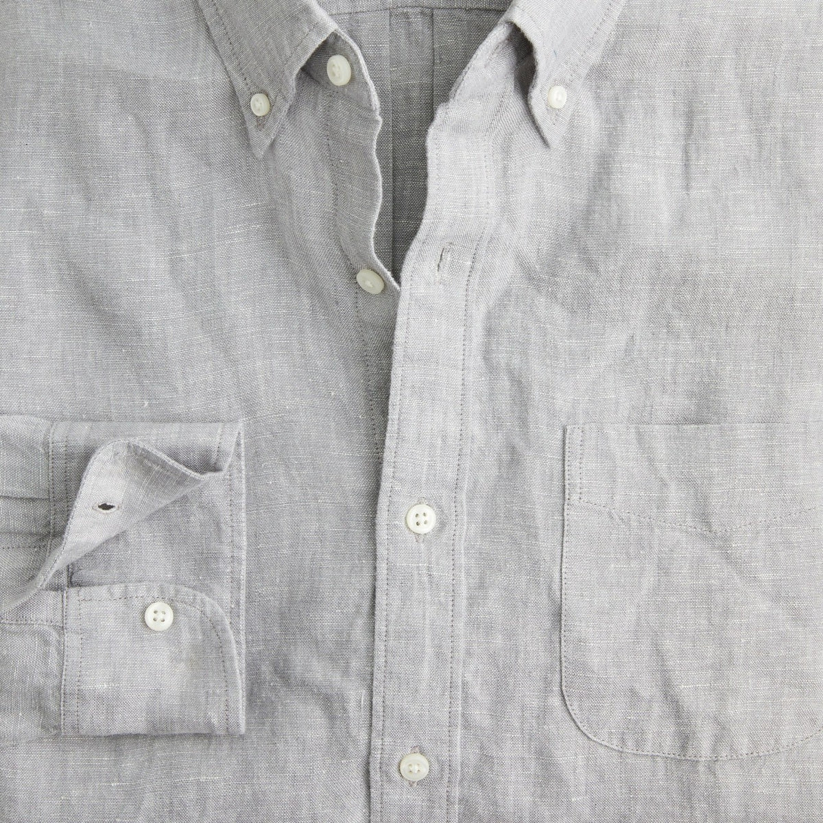 Men Baird McNutt Irish linen shirt - J.Crew