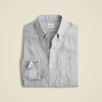 Men Baird McNutt Irish linen shirt - J.Crew