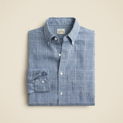 Men Baird McNutt Irish linen shirt - J.Crew