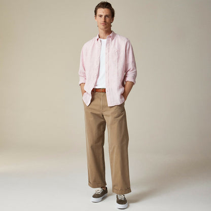 Men Baird McNutt Irish linen shirt - J.Crew