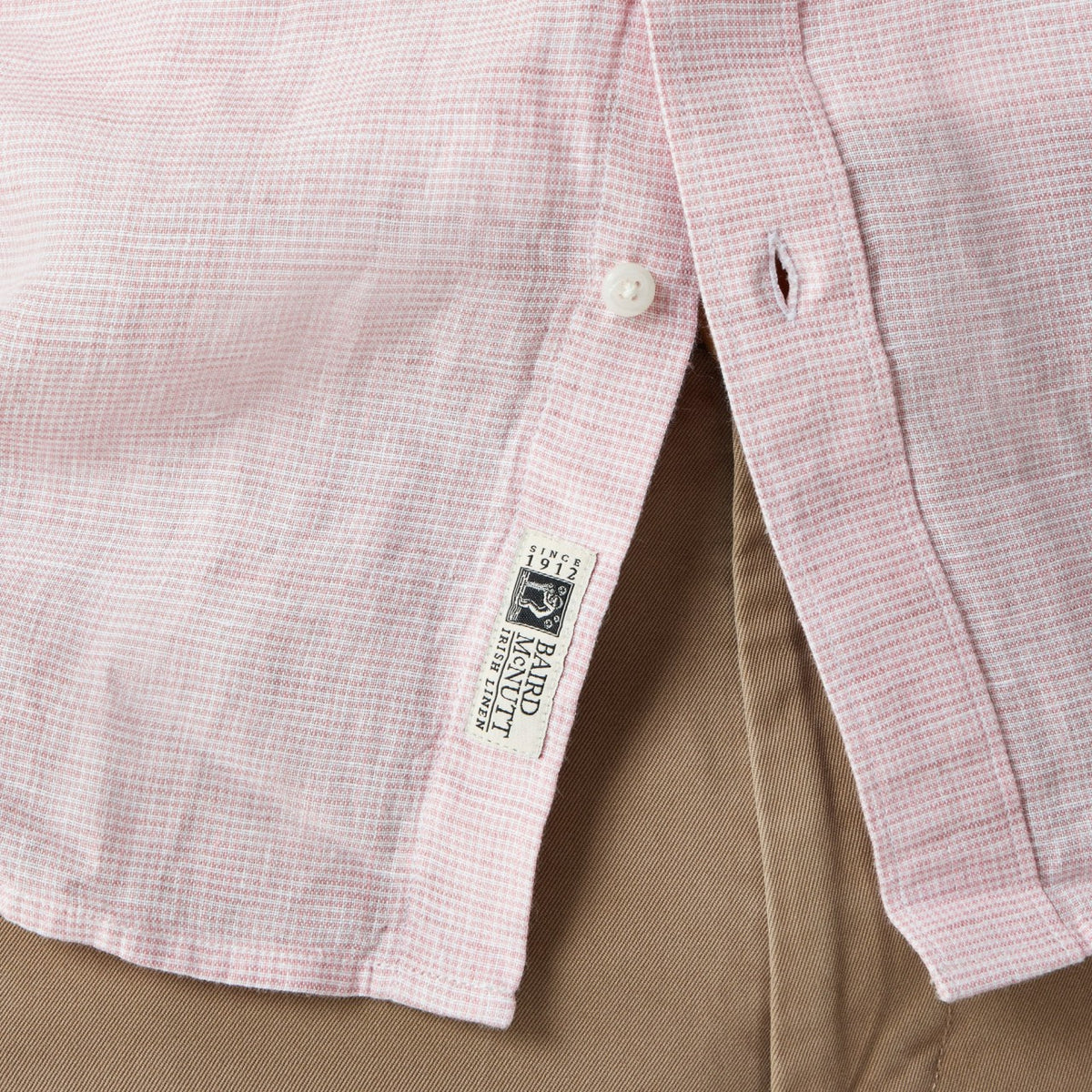 Men Baird McNutt Irish linen shirt - J.Crew