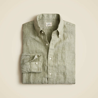 Men Baird McNutt Irish linen shirt - J.Crew