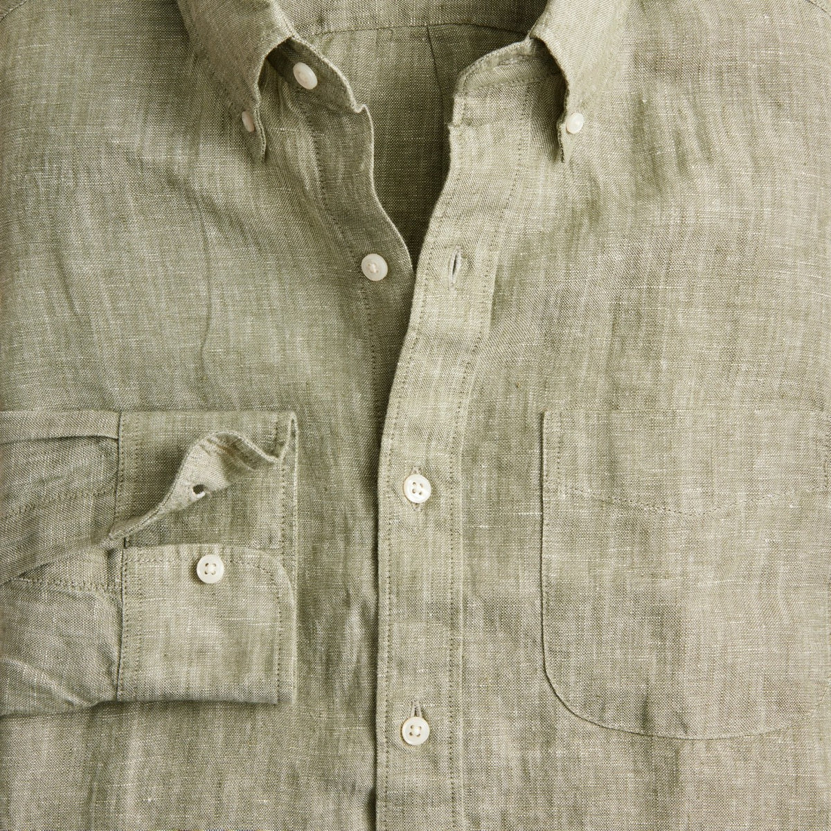 Men Baird McNutt Irish linen shirt - J.Crew