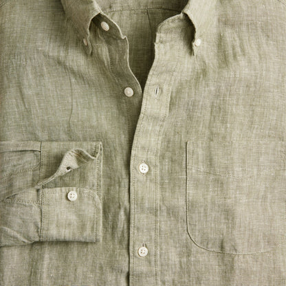 Men Baird McNutt Irish linen shirt - J.Crew